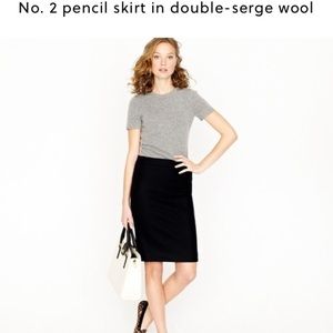 J. Crew no.2 pencil skirt